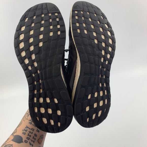 ADIDAS Pure Boost Xpose Black Running Shoes 7.5 - Picture 6 of 7